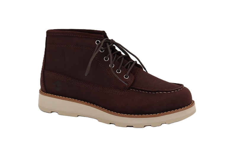 Timberland baskets montantes britton mills lace up marron9055801_2