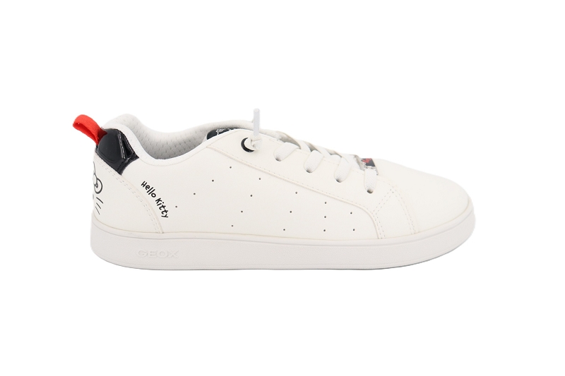 Geox enf baskets j eclyper girl blanc