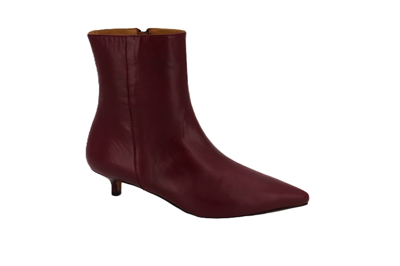 Philippe zorzetto boots et bottines nina bordeaux9502002_2