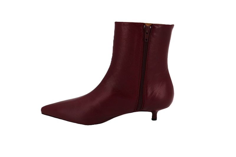 Philippe zorzetto boots et bottines nina bordeaux9502002_3