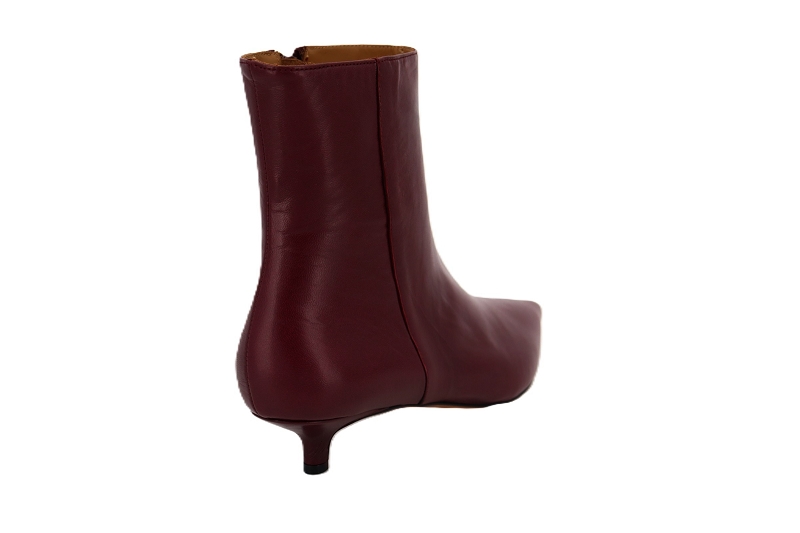 Philippe zorzetto boots et bottines nina bordeaux9502002_4