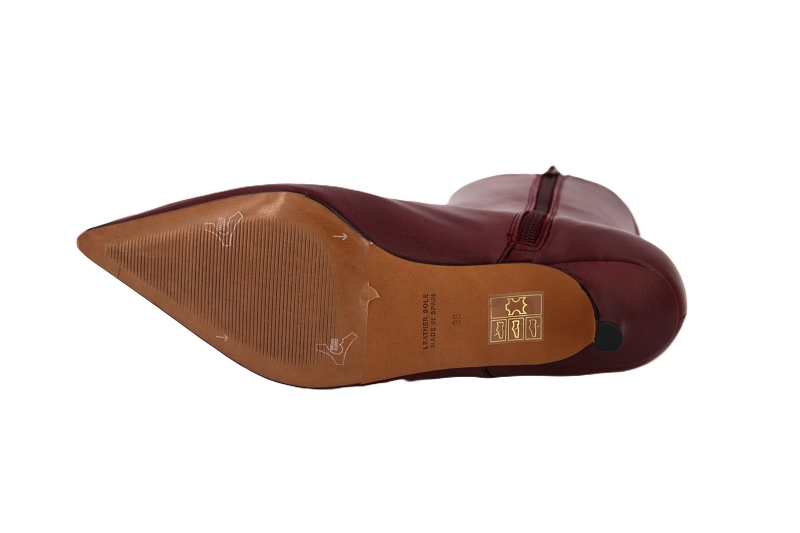 Philippe zorzetto boots et bottines nina bordeaux9502002_5
