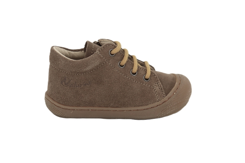 Naturino chaussures a lacets cocoon zip marron