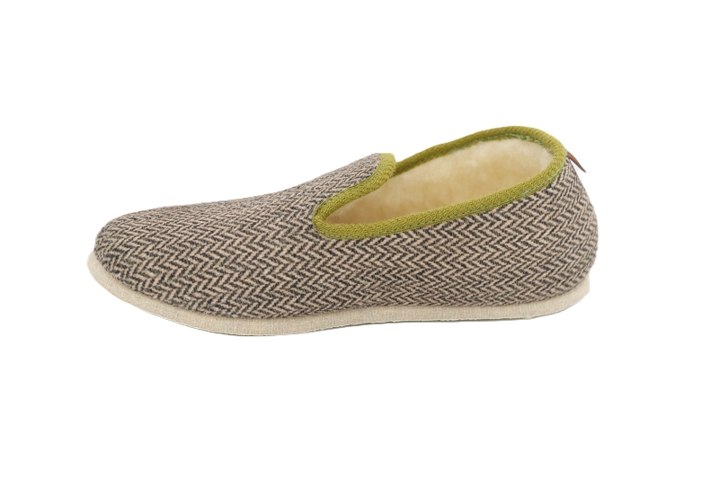 Chausse mouton chaussons pantoufles camden beige9506101_3