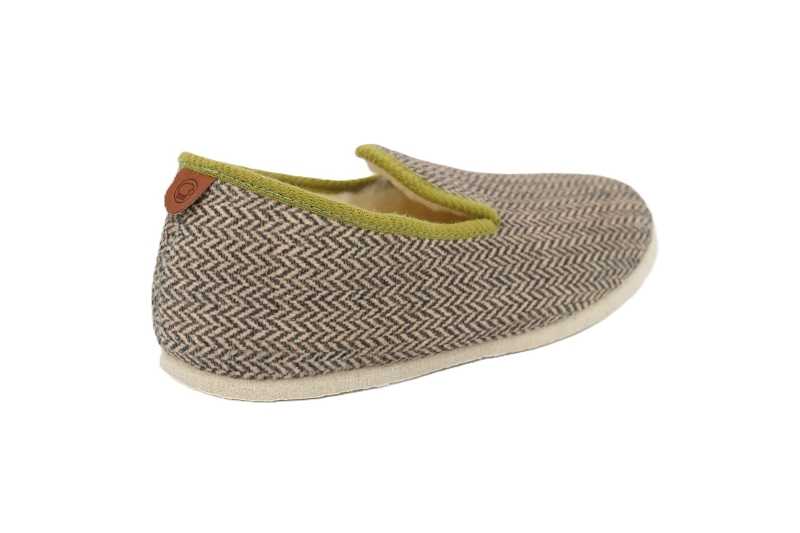 Chausse mouton chaussons pantoufles camden beige9506101_4