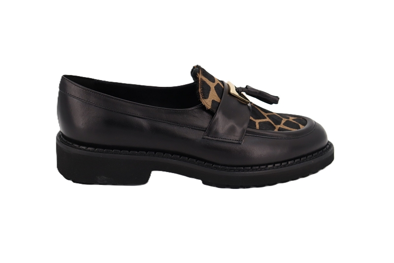 Vitulli mocassins girafo noir