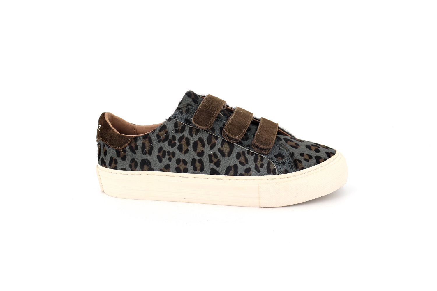 Rue de la Chaussure No name baskets arcade straps gris femme