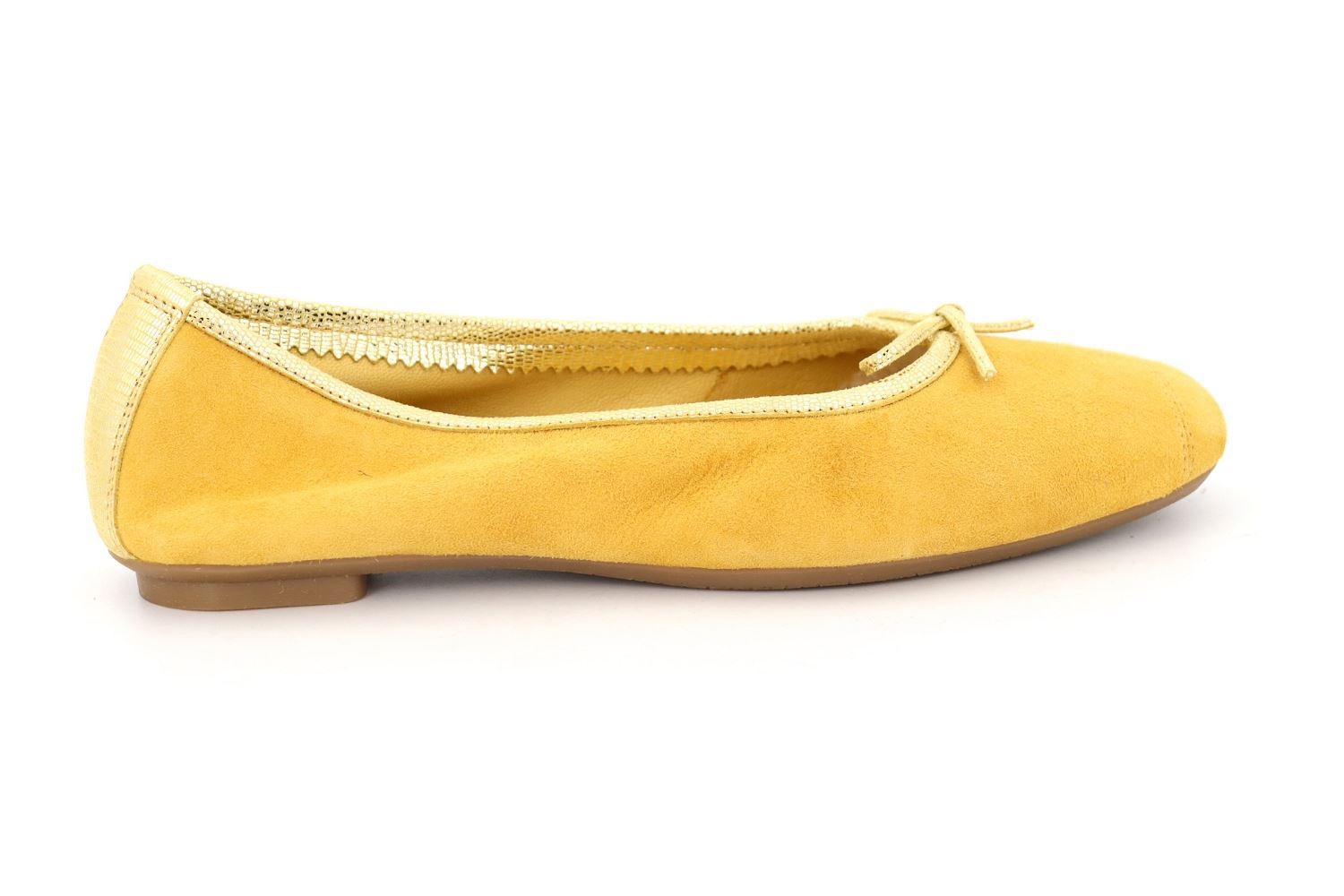 Rue de la Chaussure Reqins ballerines harmony jaune femme