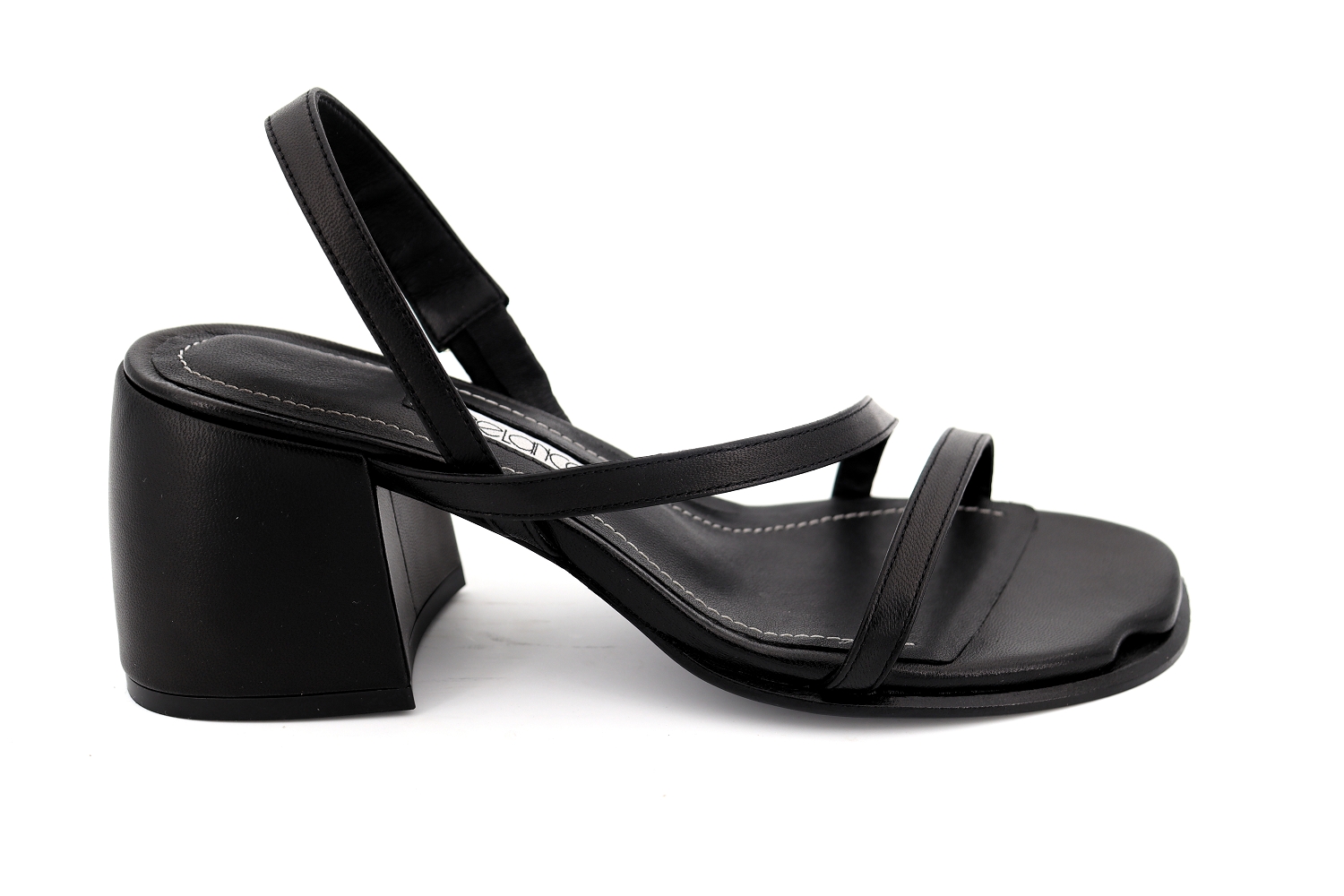 Rue de la Chaussure Free lance sandales nu pieds coral 70 noir femme