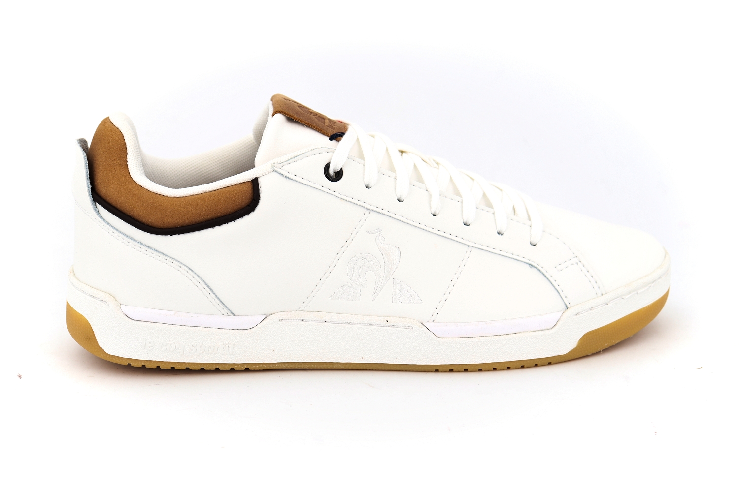 lucht gebroken chrysant Rue de la Chaussure | Le coq sportif baskets stadium leather mix blanc homme