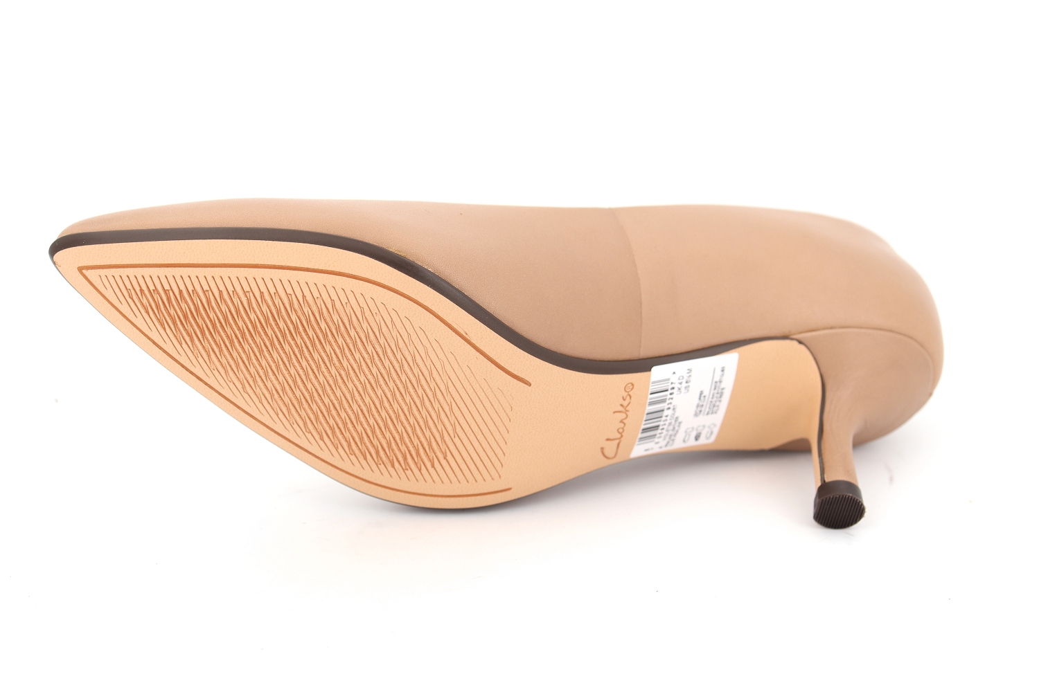 Rue de la Chaussure Clarks escarpins violet 55 court dore femme