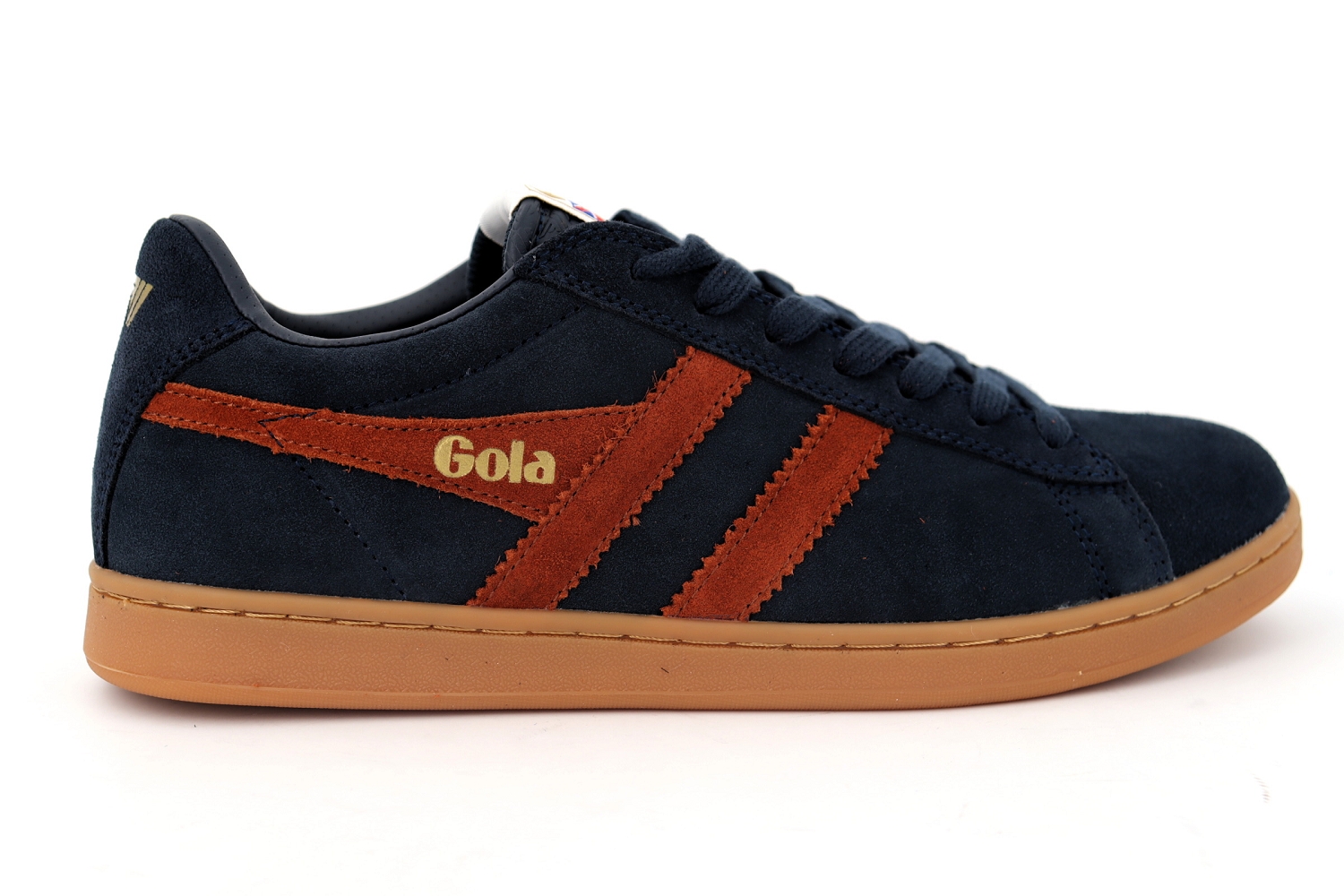 Rue de la Chaussure Gola baskets equipe suede bleu homme