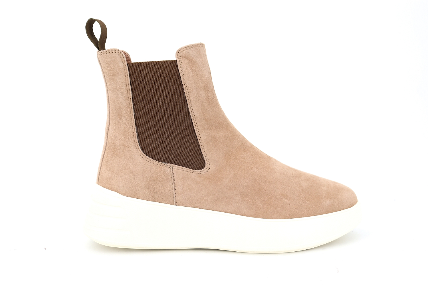 Rue de la Chaussure Hogan boots et bottines h562 chelsea marron
