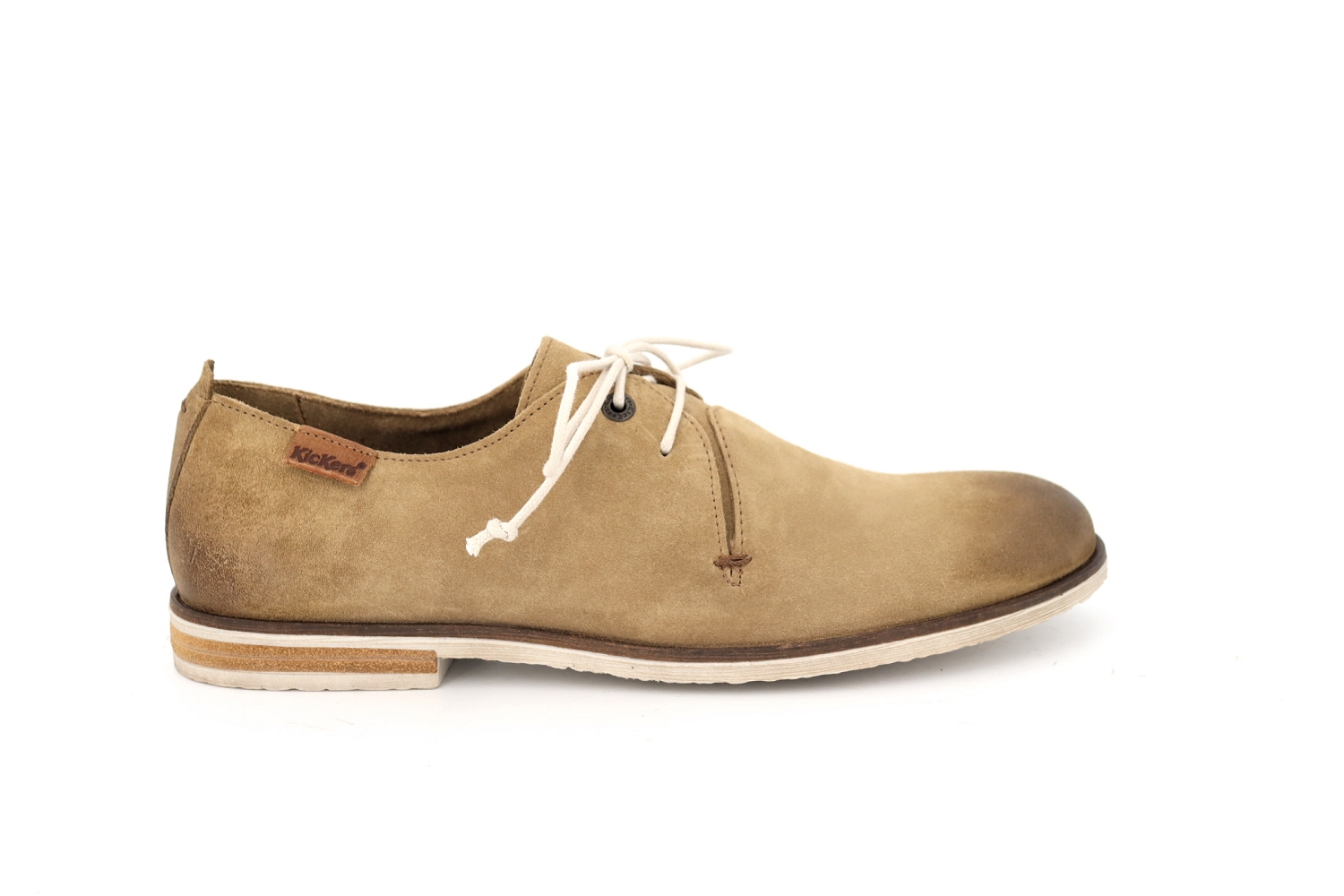 Rue de la Chaussure Kickers derbies flallina beige homme
