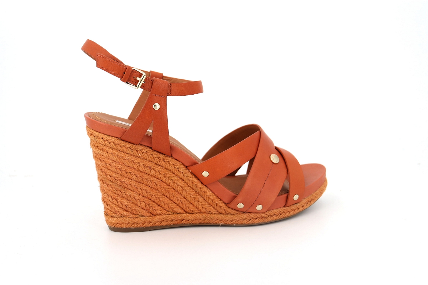 Rue de la Chaussure Geox sandales nu pieds victory b orange femme