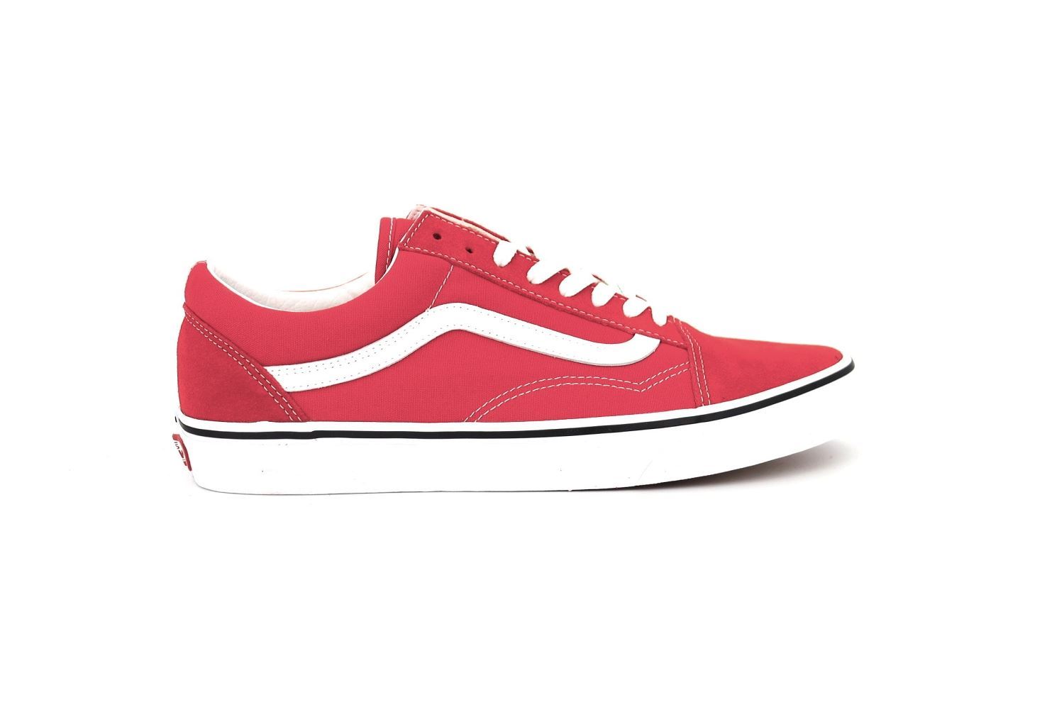 Rue de la Chaussure Vans baskets old skool rouge homme