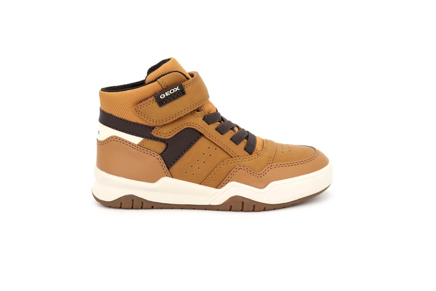 Rue de la Chaussure Geox enf baskets j perth boy.f marron garcon